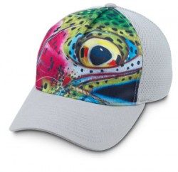 DeYoung/Simms Flexfit Trucker Hat – Rainbow Trout