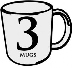 3 Mugs