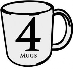 4 Mugs