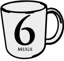 6 Mugs