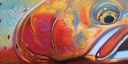 Abstract Cutthroat – White Jaw