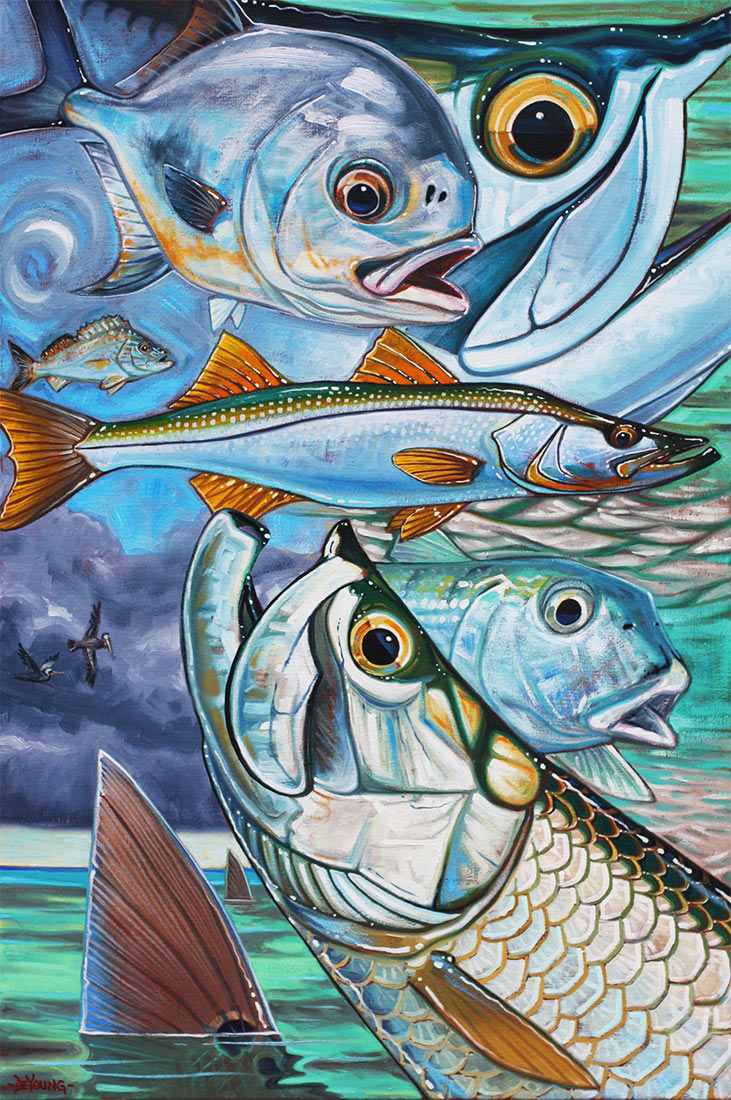 Yellowstone Fishing Wall Art, Canvas Prints, Framed Prints, Wall Peels