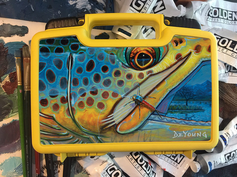 Casey Underwood Artwork Edition  Fly Fishing Masterpieces - The Fly Crate
